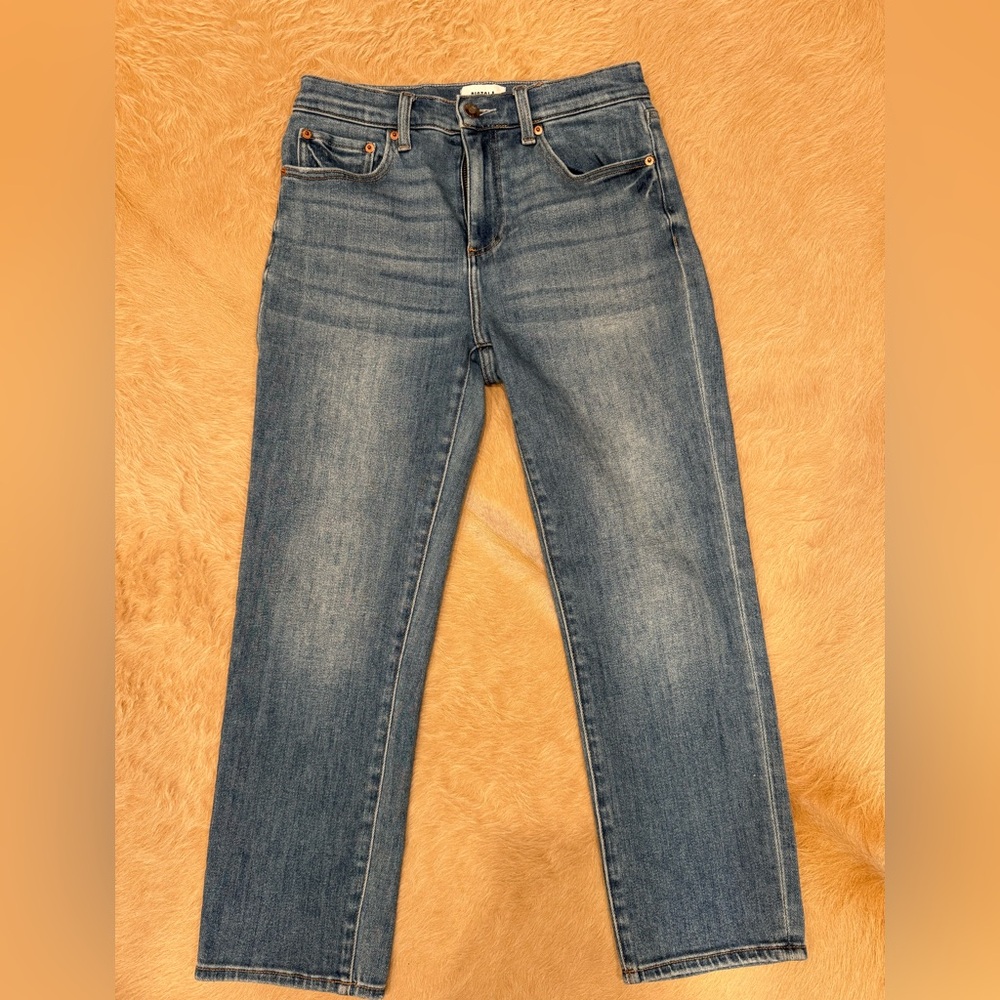Pistola cropped Straight Leg Jeans